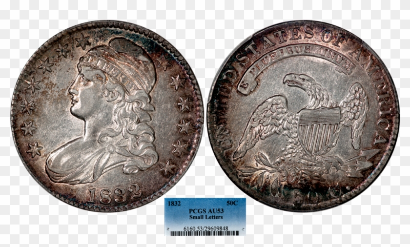 1832 Sl 50c Pcgs53 Clipart