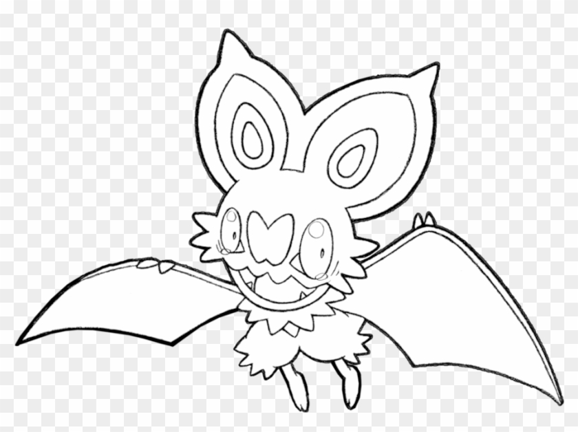 Well Guys, Here's The Pokemon That's Replacing Goodra - Pokemon Noibat Coloring Pages Clipart