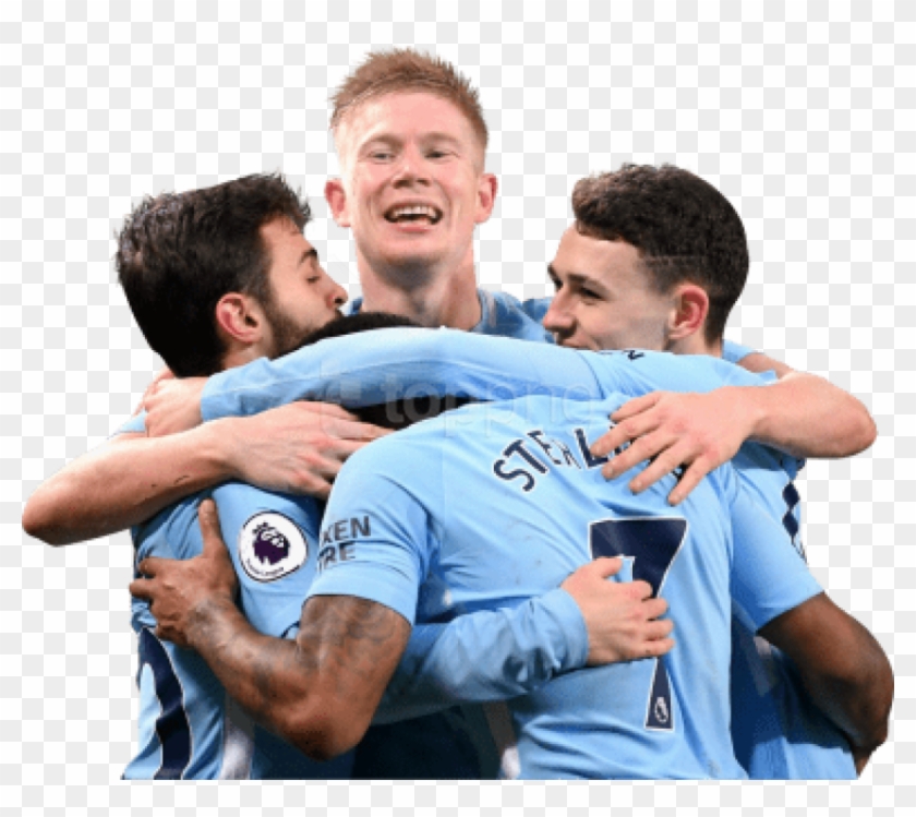 Free Png Download Kevin De Bruyne, Bernardo Silva, - Manchester City F.c. Clipart