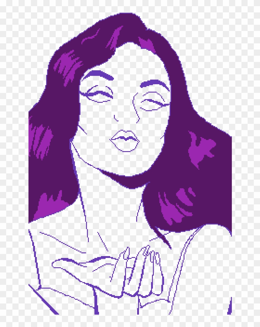 Outline/base/template Of A Woman Blowing A Kiss - Girl Waiting Pop Art Clipart #3976551