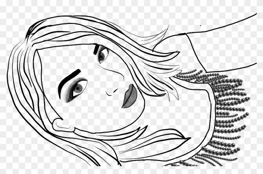 #outline #izsoler #selfie #woman #draw #girl #eyes Clipart