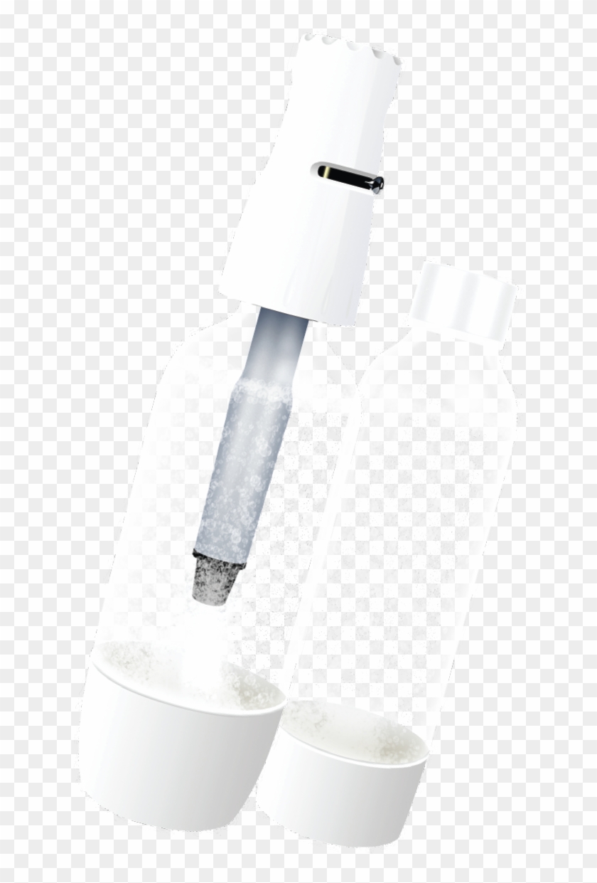 Sparkling Soda - Glass Bottle Clipart