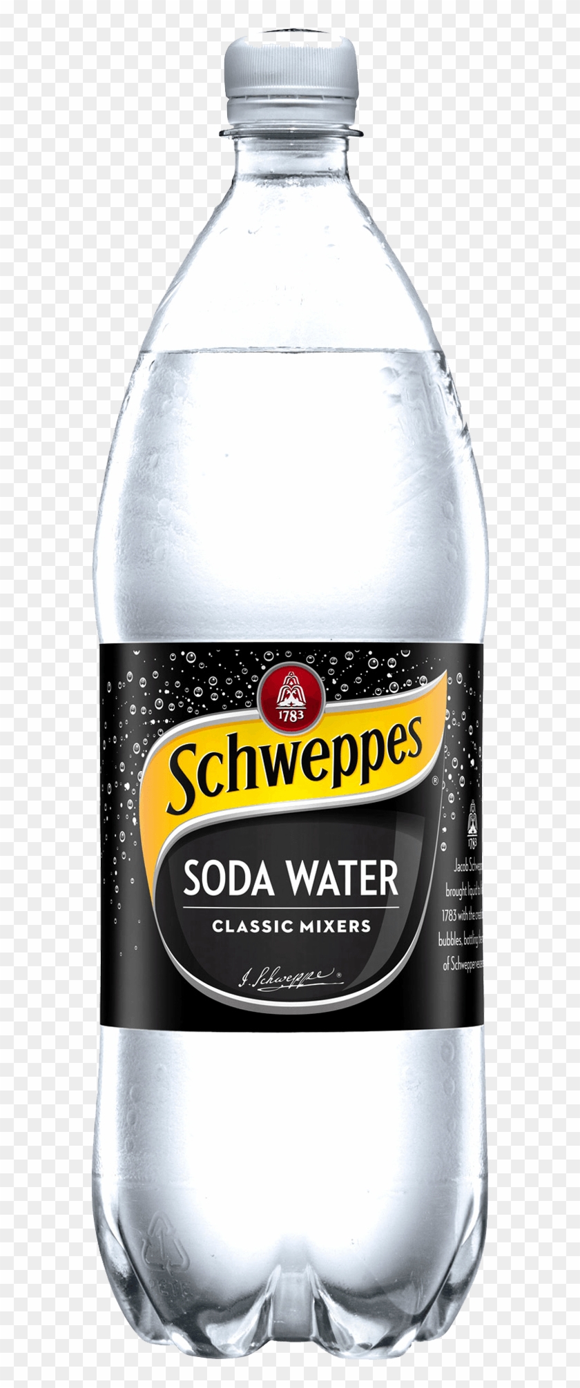 Schweppes Soda Water - Schweppes 1.25 L Lemonade Clipart #3976891