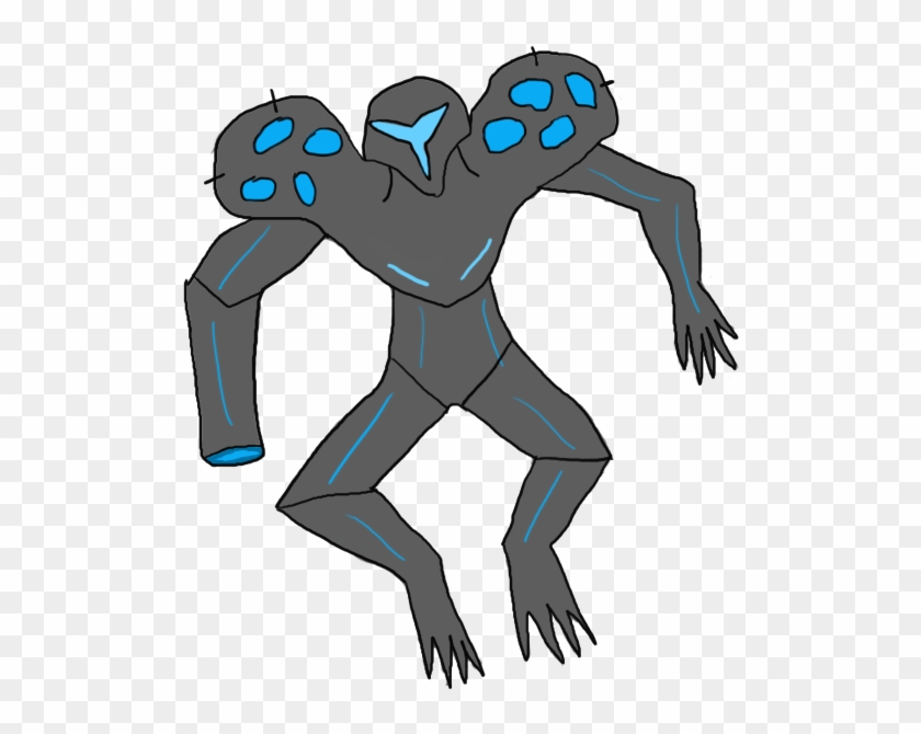There, It Harassed Space Pirates Over The Phazon They - Cartoon Clipart