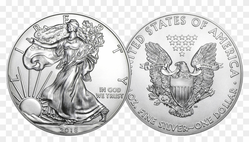 American Silver Eagle - 2019 American Silver Eagle Clipart #3976996