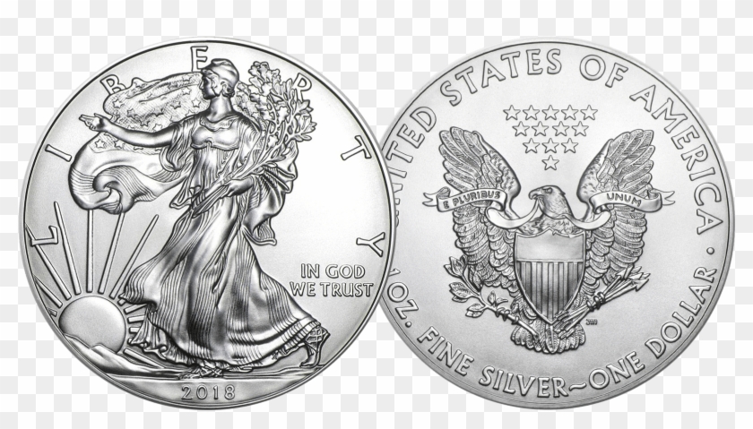 American Silver Eagle - 2019 American Silver Eagle Clipart