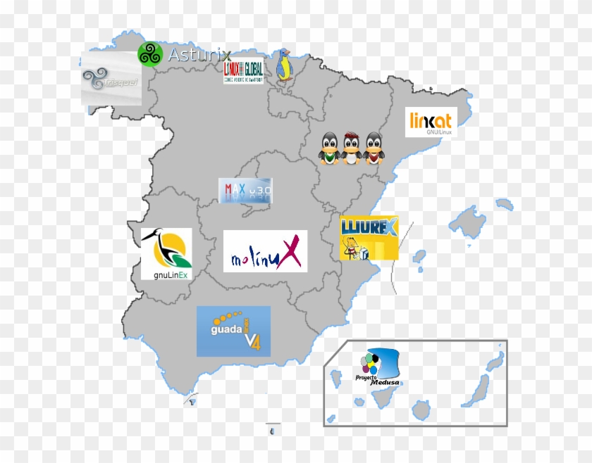 Distribuciones Gnu Linux De Espana-alpha - Carretera N 330 Clipart