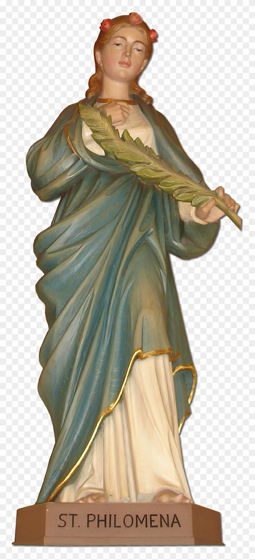 Saint Philomena Statue In Saint Philomena's Parish - Saint Philomena Clipart #3977405
