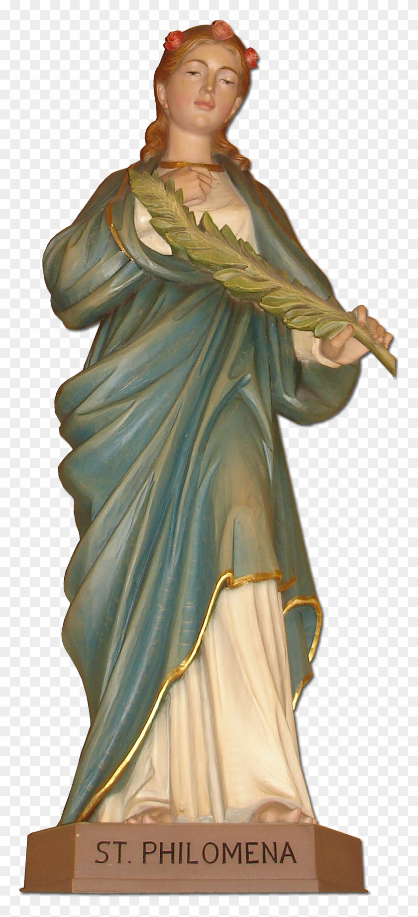 Saint Philomena Statue In Saint Philomena's Parish - Saint Philomena Clipart