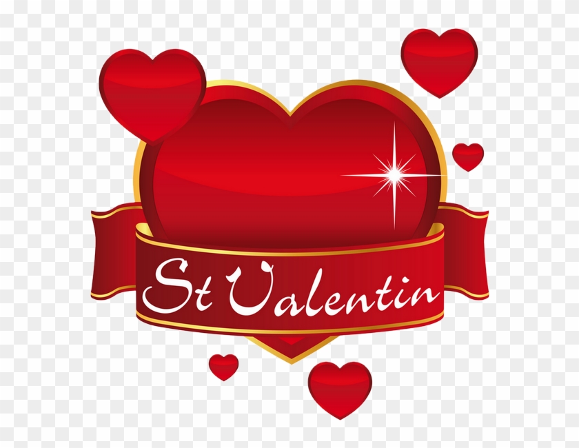 Coeur Saint Valentin Png - Saint Valentin Coeur Clipart #3977473