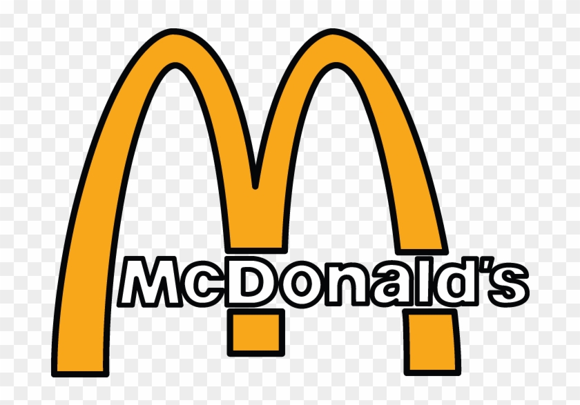 How To Draw Mcdonald's Company Logo, Company Logos, - Draw The Mcdonald's Logo Clipart #3977482