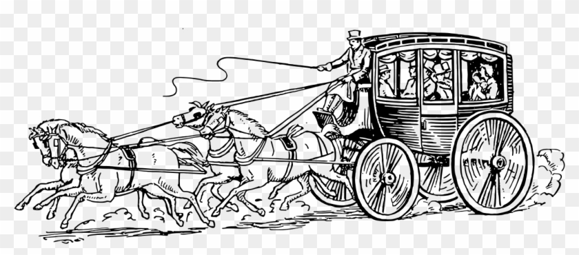 Stagecoach - Clip Art Stagecoach - Png Download #3977534
