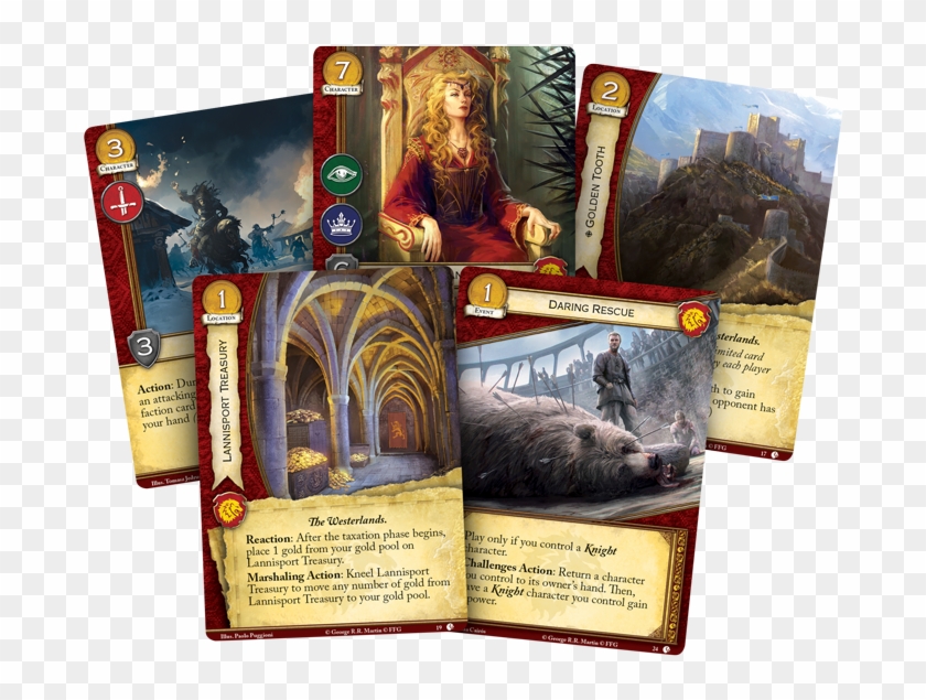 A - Lions Of Casterly Rock Clipart