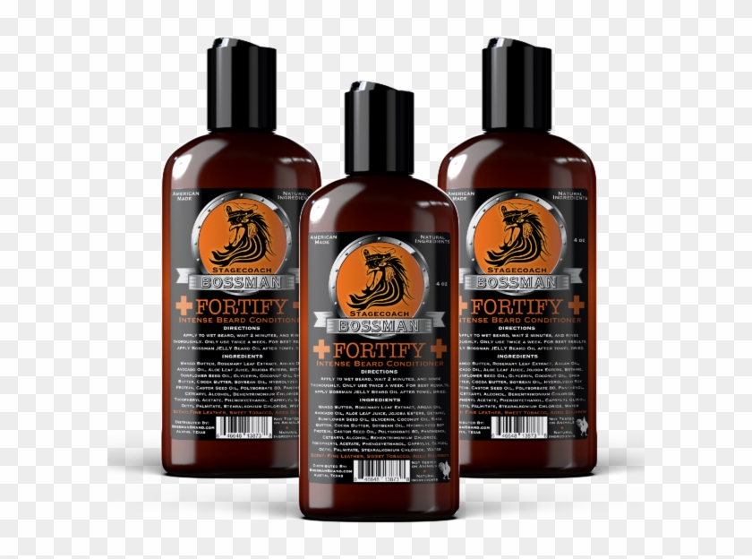 Fortify Intense Beard Conditioner - Bossman Magic Scent Fortify Intense Beard Conditioner Clipart #3977841