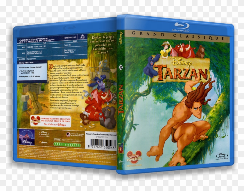 Tarzan Disney , Png Download - Tarzan Blu Ray Clipart