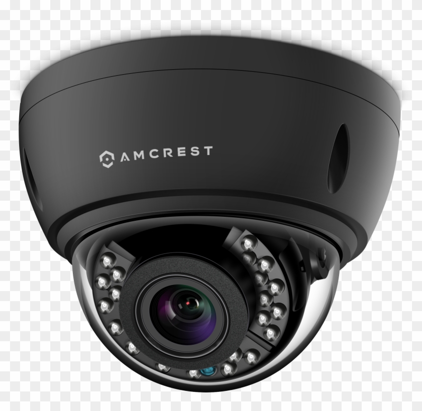 Amcrest 4x Optical Zoom Hd 1080p 1920tvl Dome Outdoor - Closed-circuit Television Clipart