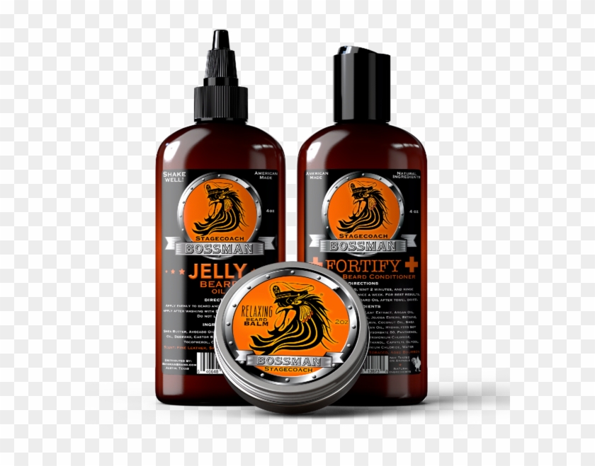 Bossman Beard Oil Kit Clipart #3978050