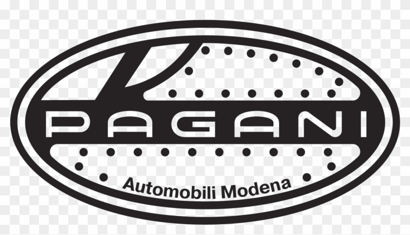 Pagani Logo, Hd 1080p, Png - Pagani Logo Black And White Clipart