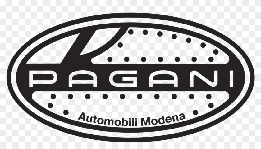 Pagani Logo, Hd 1080p, Png - Pagani Logo Black And White Clipart #3978053