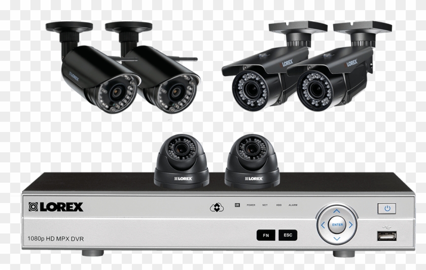 Wireless Security System Png Transparent Picture - Lorex Camera System Clipart