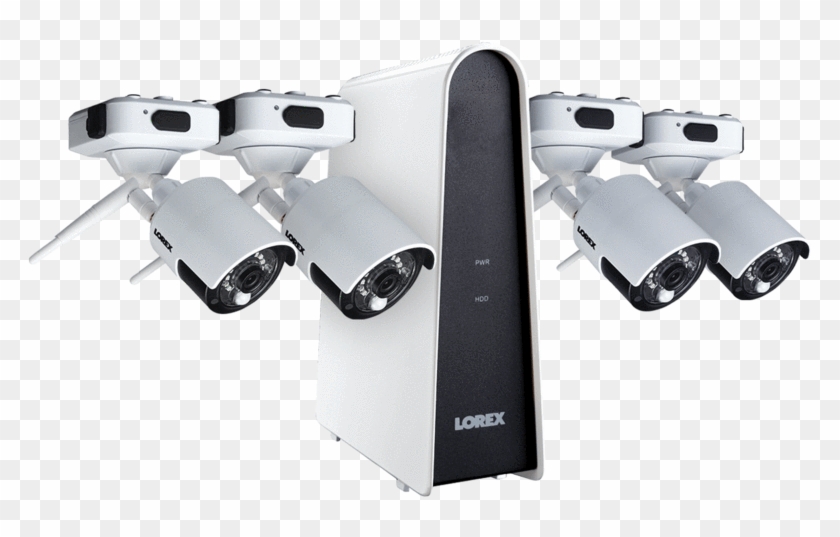 1080p Hd Wire Free Camera System With 4 Outdoor Battery - Lorex Clipart #3978441