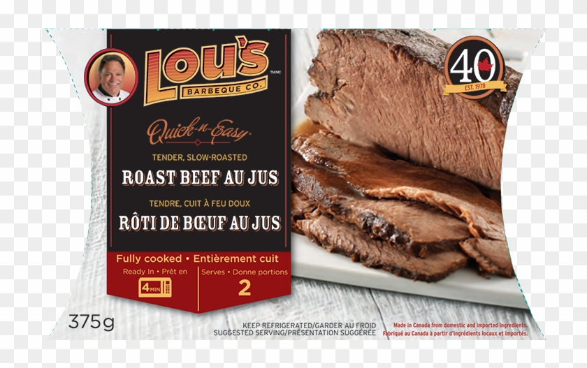 Full Package - Lou's Roast Beef Au Jus Clipart