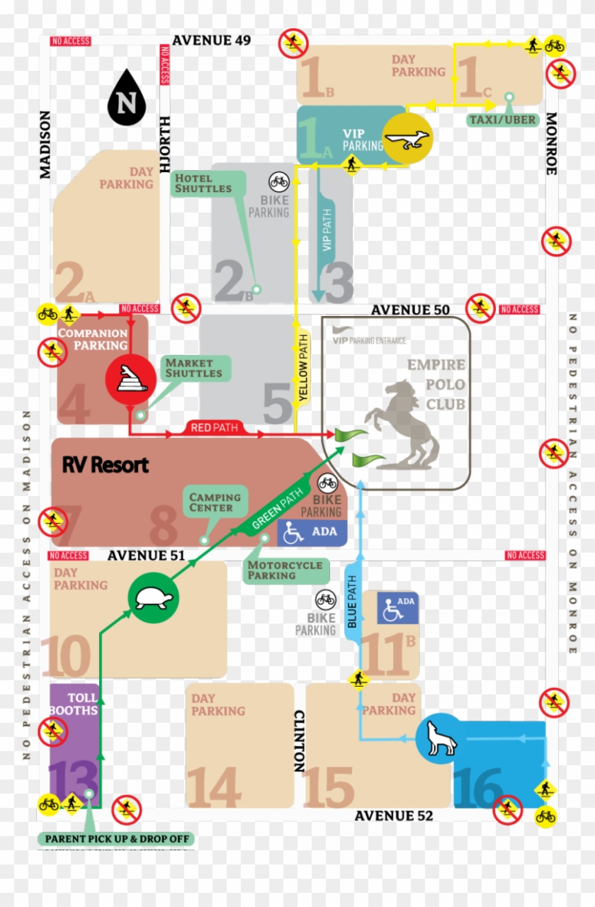 Stagecoach Parking Map - Horse Sculpture Clipart