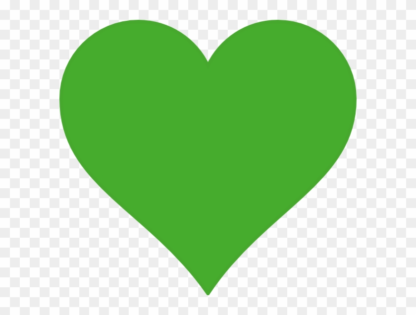 Lime Heart Clip Art At Clker - Green Heart Transparent Background - Png Download #3978854