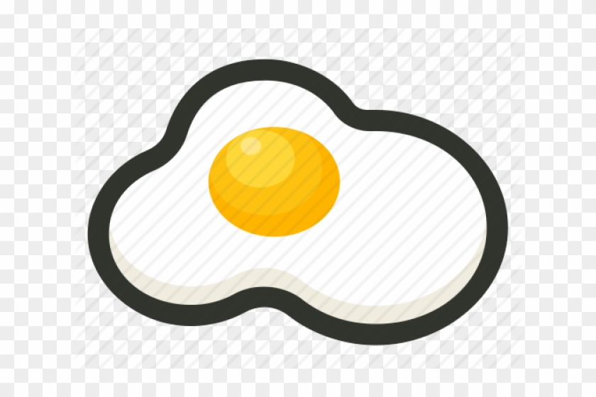 Fried Eggs Icon Transparent Clipart