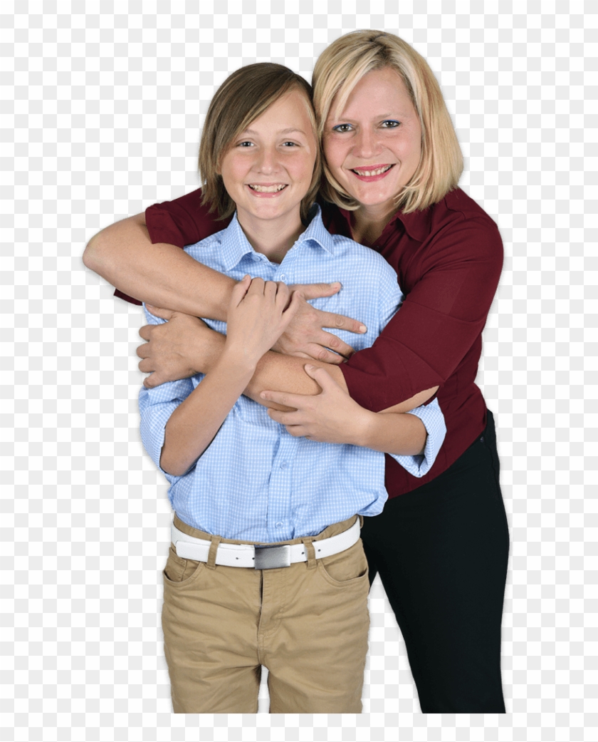 Mom And Son - Girl Clipart