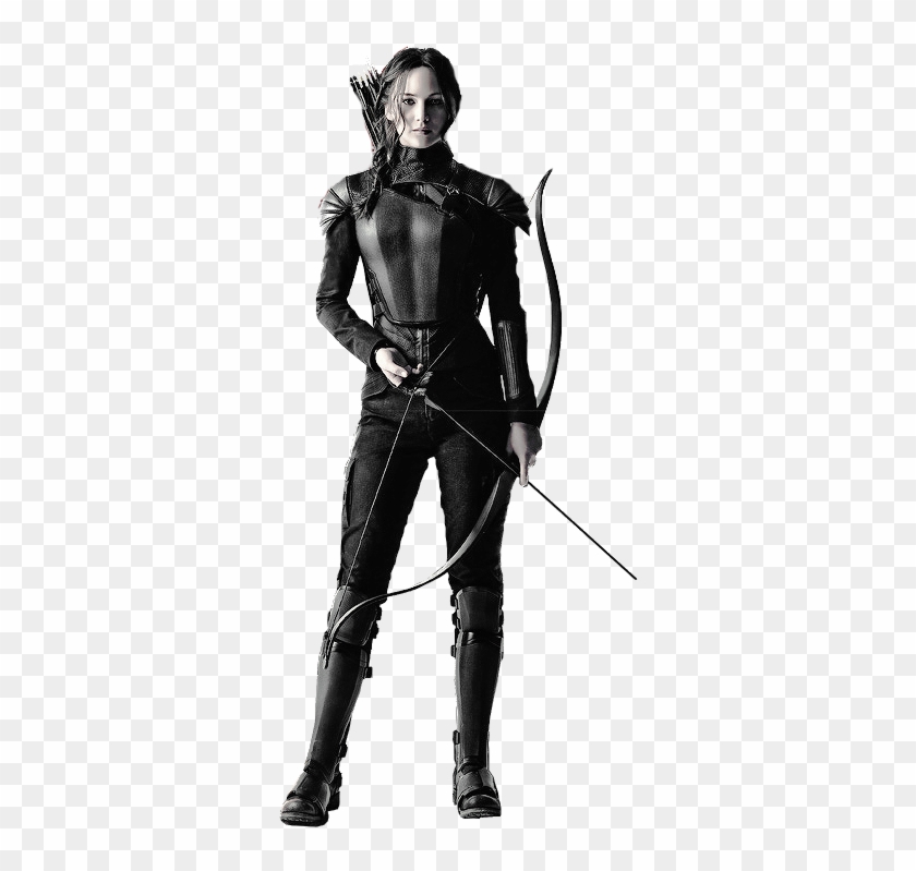 Katniss Png - Katniss Everdeen Mockingjay Outfit Clipart