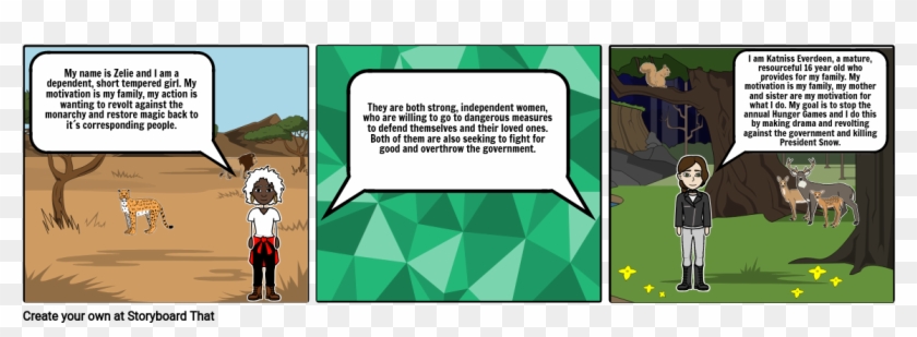 Zelie/katniss - Cartoon Clipart #3979929