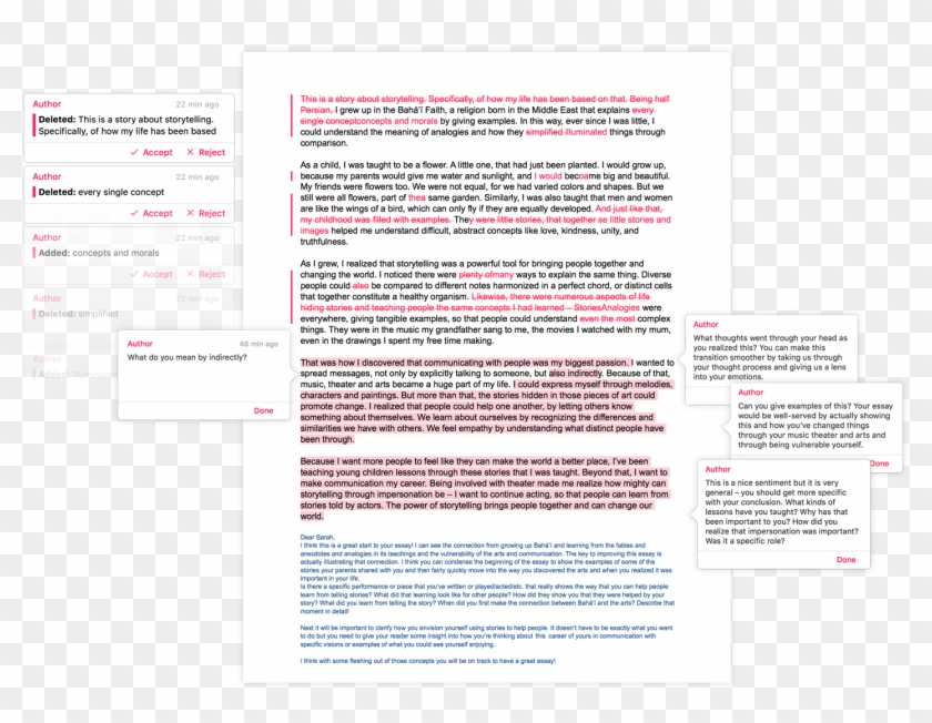 Annotated Essay - Essay Clipart #3979930