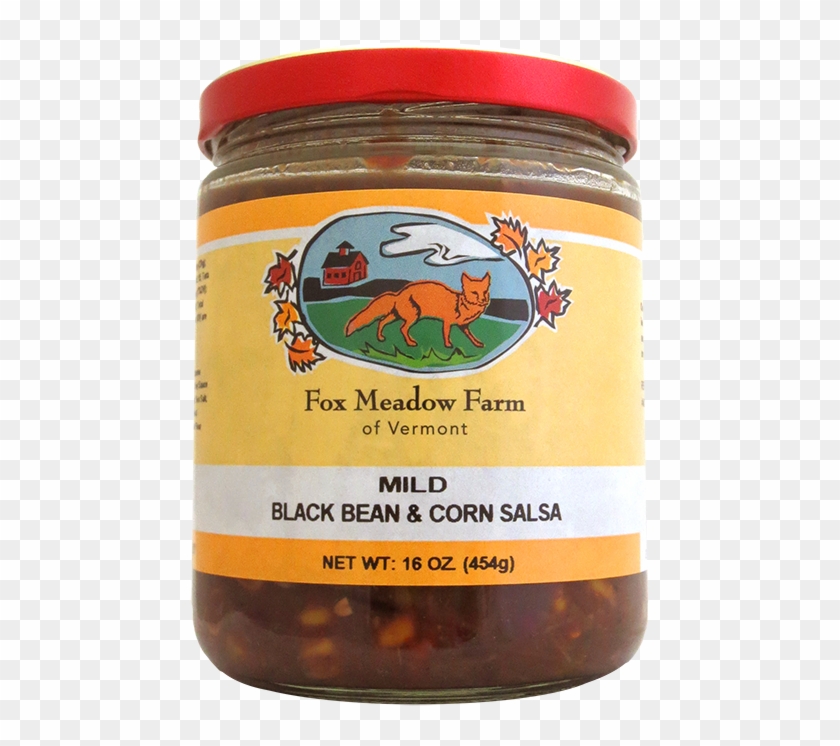 Fox Meadow Mild Black Bean Salsa - Hummus Clipart #3980041