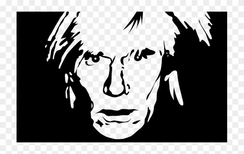 Andy-warhol - Andy Warhol Stencil Art Clipart #3980129