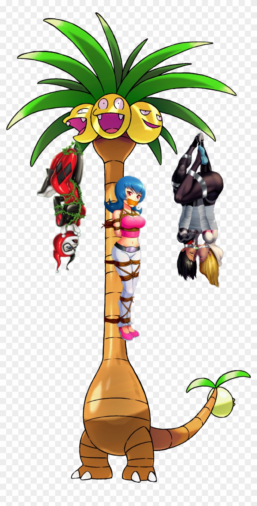 #exeggutor #pokemon #alola #sabrina #spidergwen #silk - Pokemon Exeggutor Alola Clipart