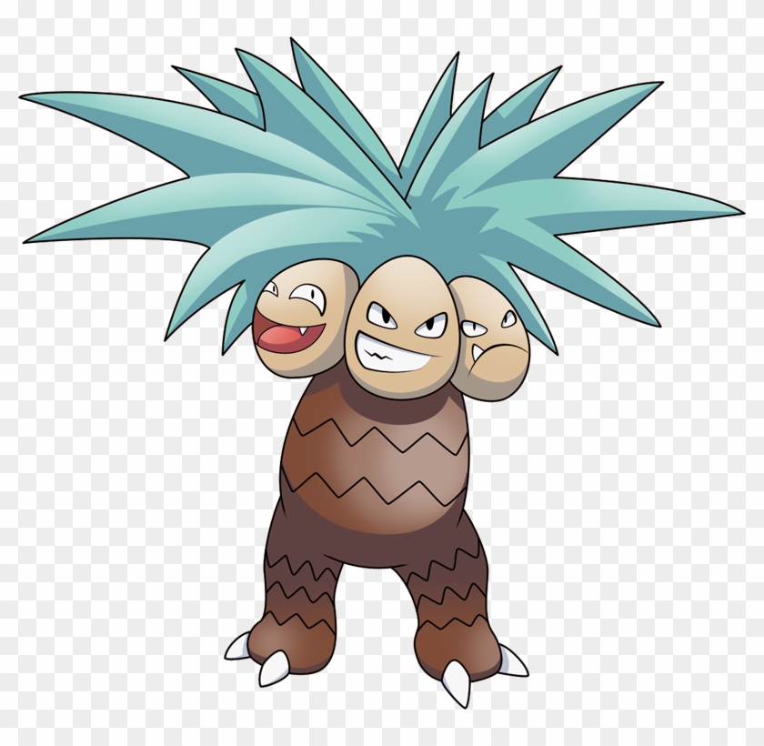 Pokemon Shiny Exeggutor Is A Fictional Character Of - Ksi Exeggutor Clipart #3980364