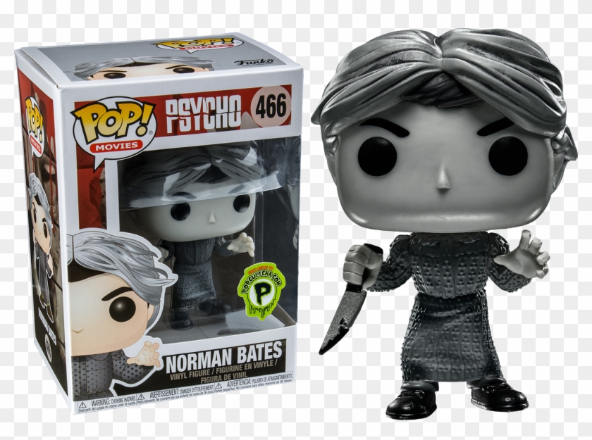Jeepers Creepers Pop Vinyl Psycho Norman Bates Black Clipart
