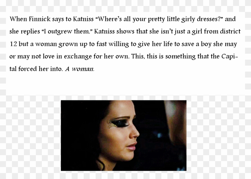 To Be Honest, I Think She Grew Up Before Finnick Had - Throat Clipart #3980551