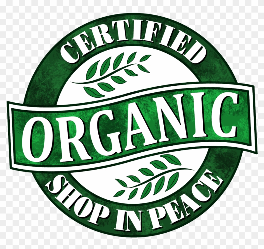 100% Organic Logo Png Clipart #3980589