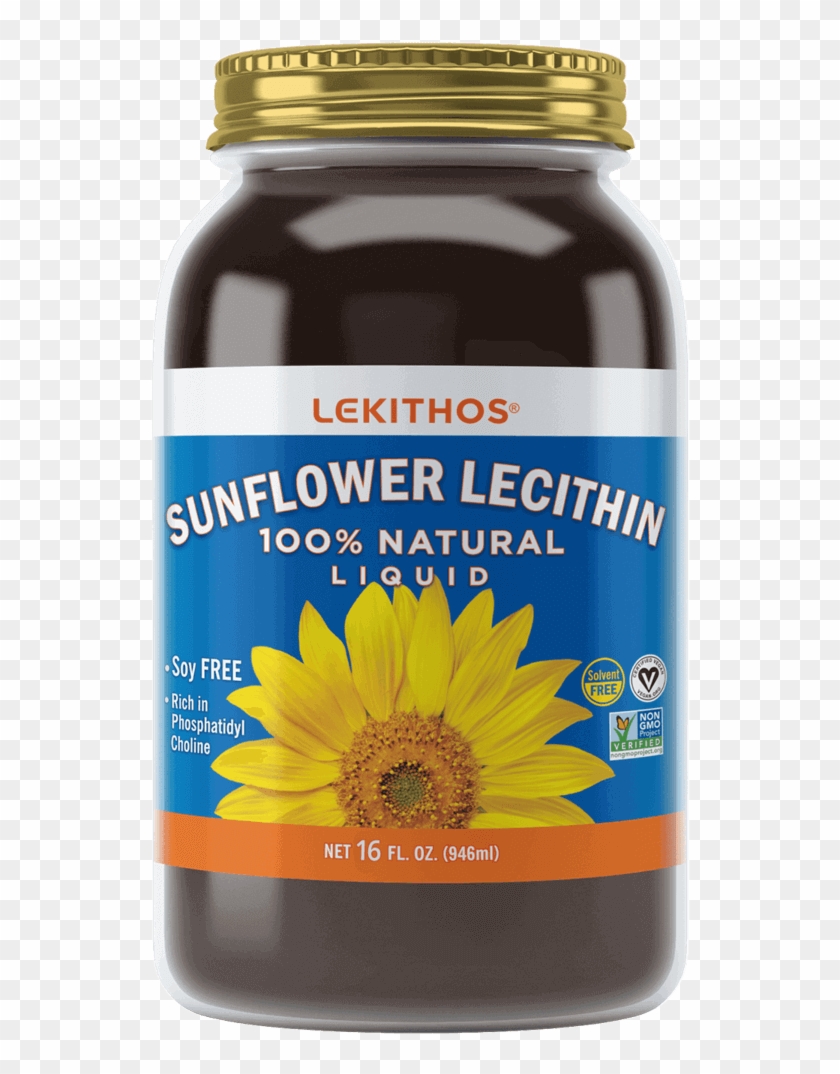 100% Natural Liquid Sunflower Lecithin - Distaff Thistles Clipart #3980778