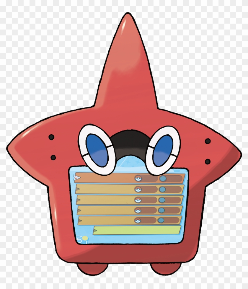 Pokemon Sun And Moon Tier List - Pokemon Rotom Pokedex Clipart #3981134