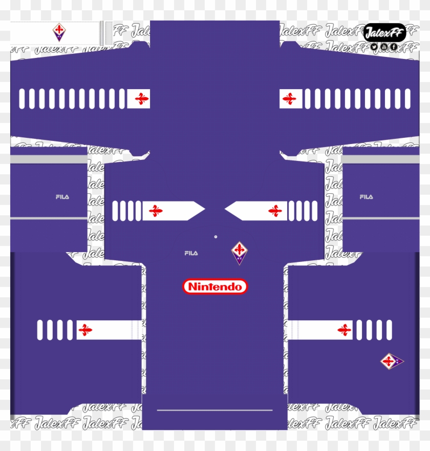 Acf Fiorentina 1998 Kits By Jalexff For Pes 2018 Pc - Fiorentina Pes Kit Classic Clipart