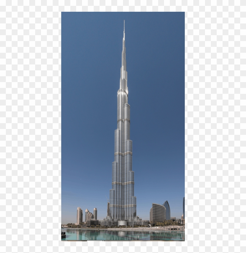 Image Of Burj Khalifa - Big Building In The World Clipart