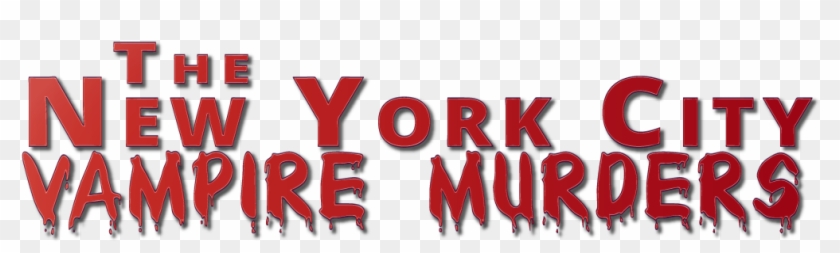 The New York City Vampire Murders - New York City Vampire Clipart