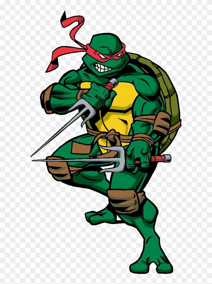 Angry Beavers Raphael - Raphael Ninja Turtle 2003 Clipart