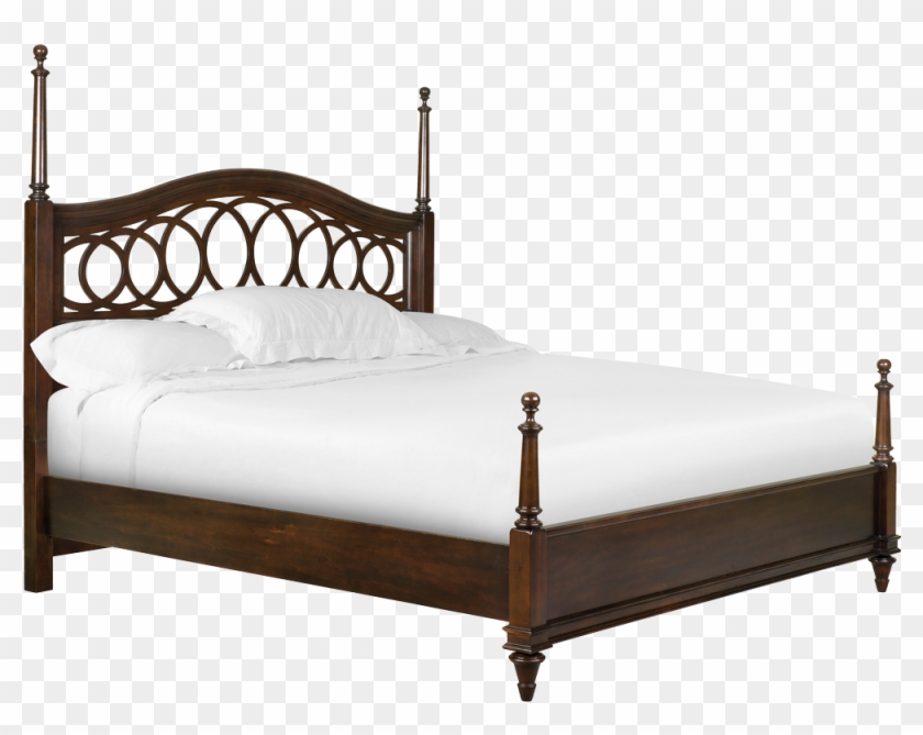 Bed Drawing Old Fashioned - Old Fashioned Bed Png Clipart #3981644