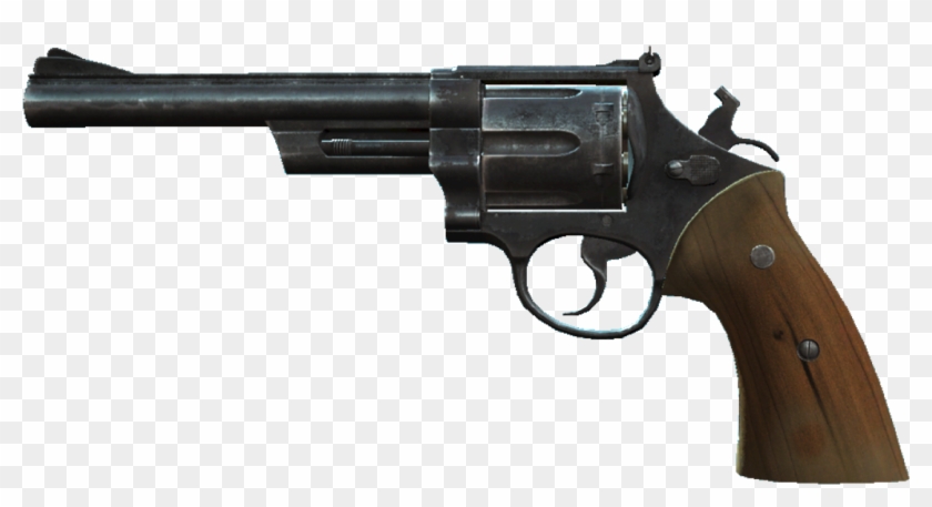 Drawing Pistol Old Fashioned - Fallout 4 Western Revolver Clipart #3981698