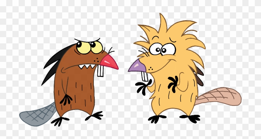 Beaver Drawing Creepy - Cartoon Clipart