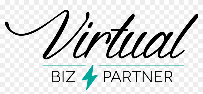 Virtual Biz Partner - Calligraphy Clipart #3982563